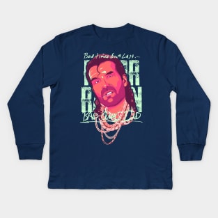 Razor Ramon Vintage Bad Guy Kids Long Sleeve T-Shirt